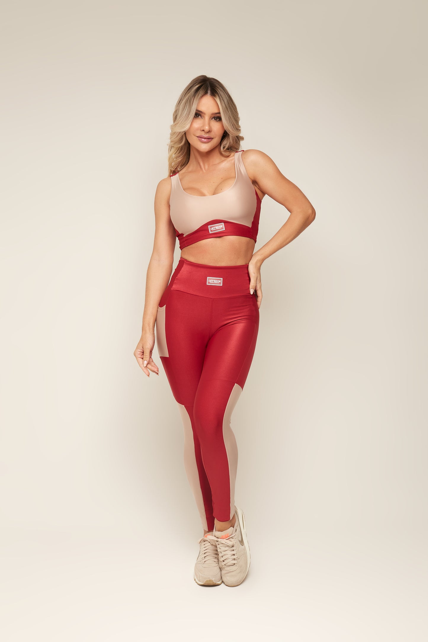 Let's Gym™ Play Legging - Red