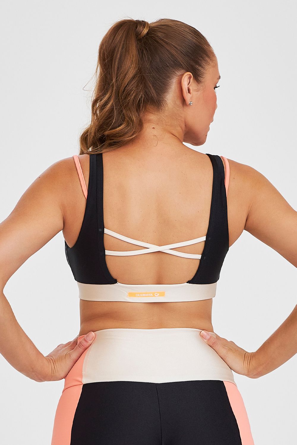 Top Atlanta Neckline - Black