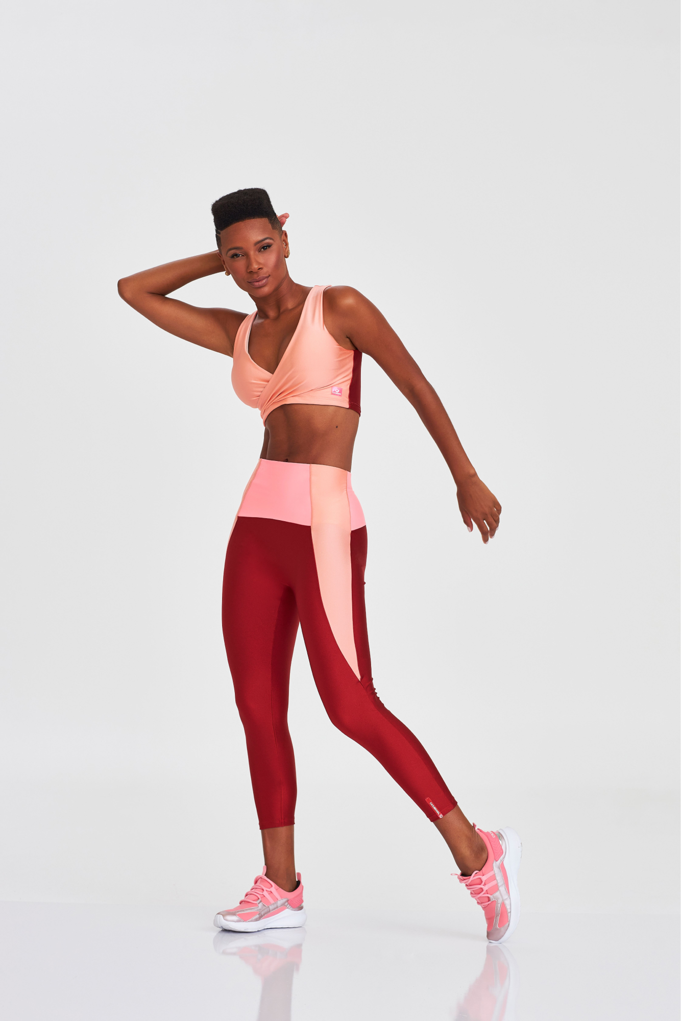 Legging Atlanta Silhouette - Red Liquor