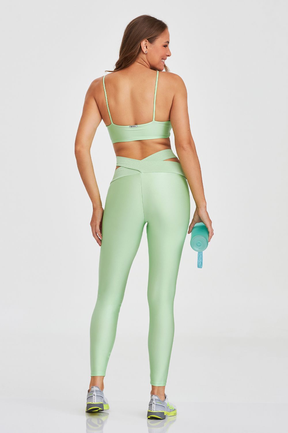 Top Atlanta Crossed - Green Mint