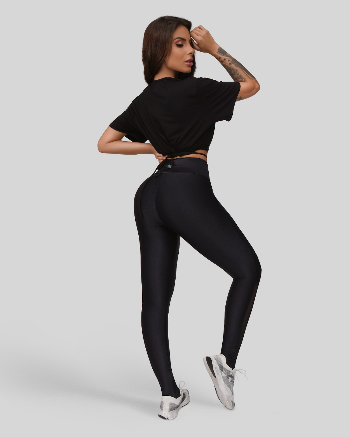Let's Gym™ Poison Cropped - Black