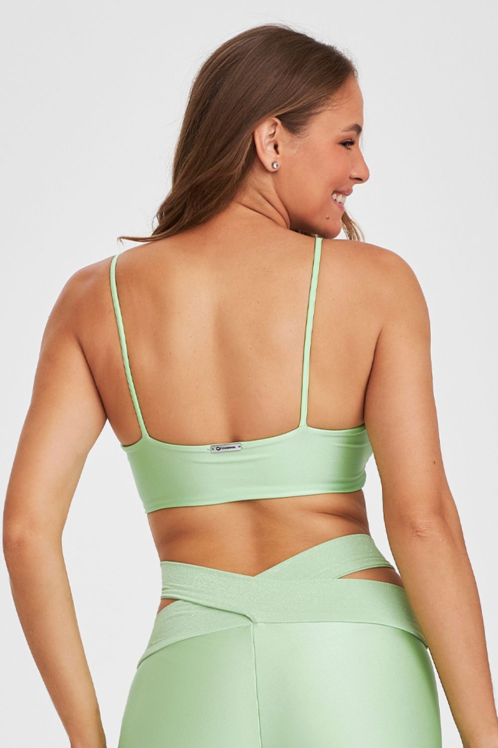 Top Atlanta Crossed - Green Mint