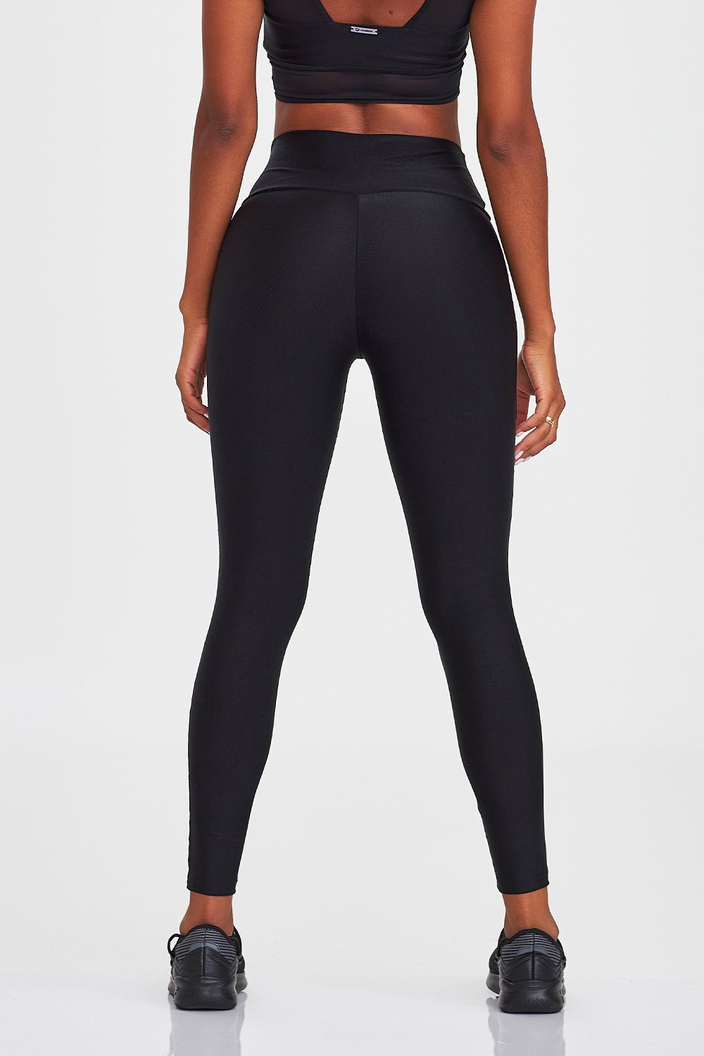 Legging Atlanta With Transparency - Black