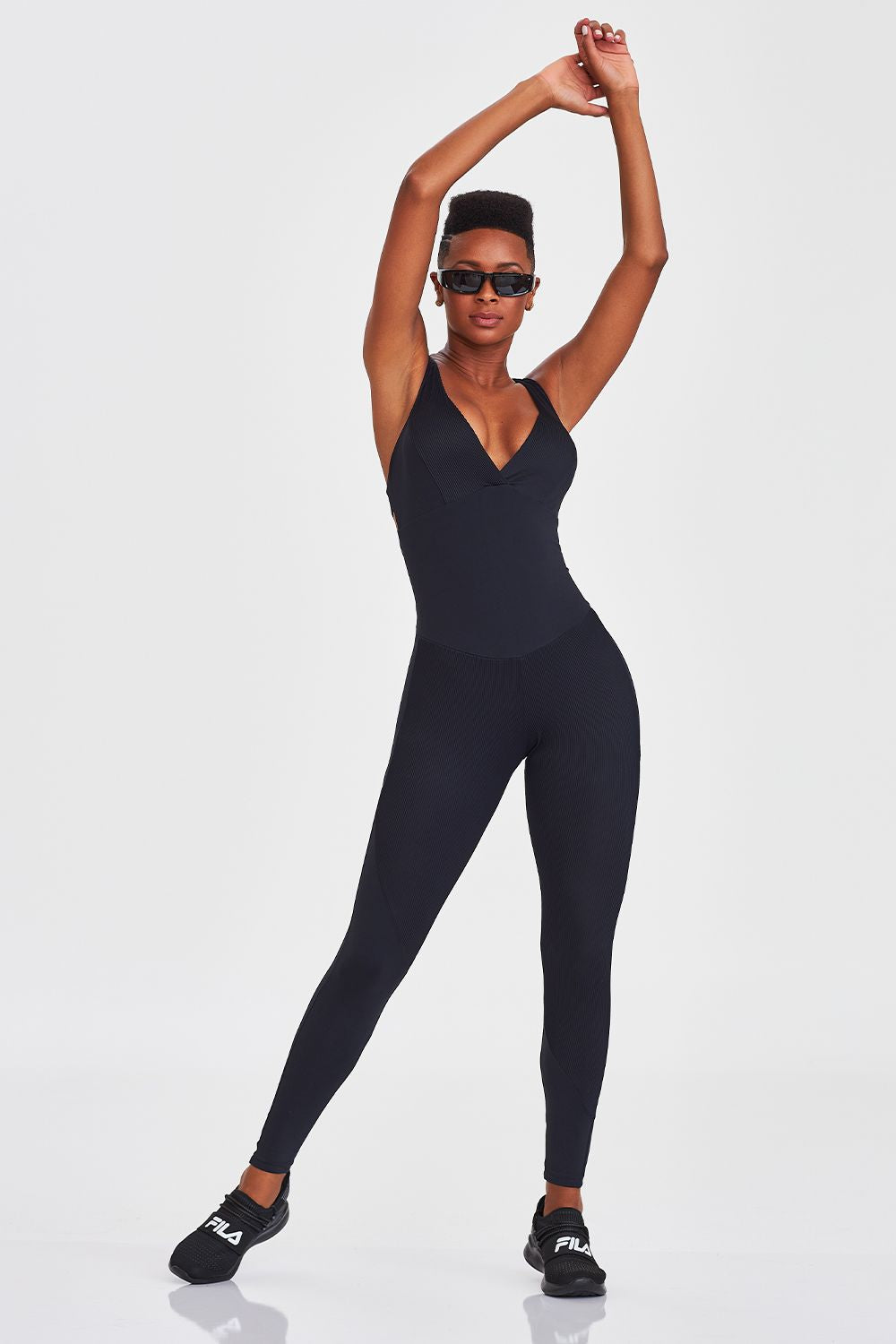Jumpsuit Nakay Asymetrical - Black