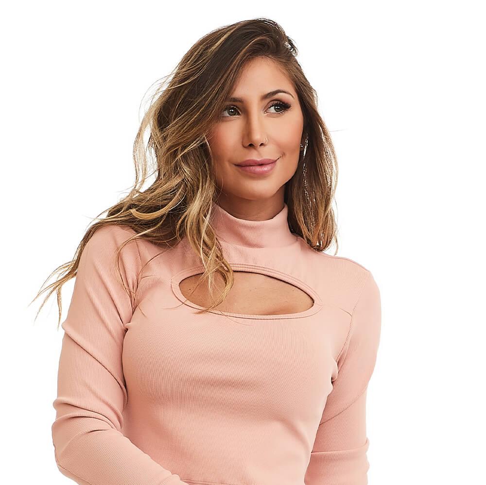 Long-Sleeve Cropped Posh - Rose Bella product view