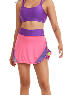 Shorts Skirt Sun - Pink Euforia product view