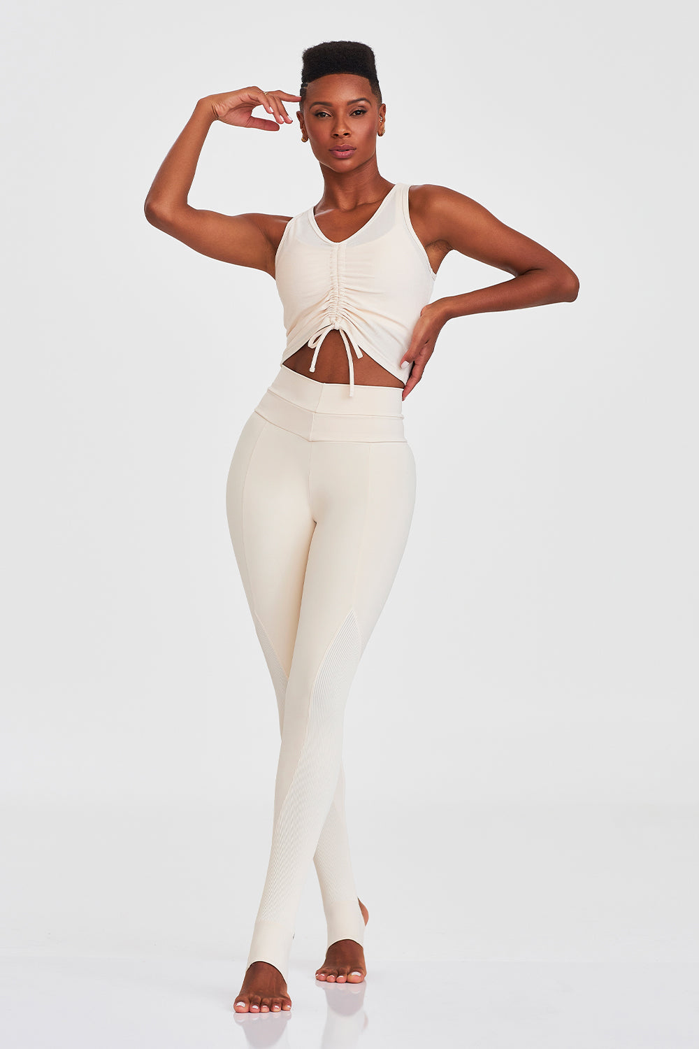 Legging Nakay Cutouts - Off White alternate view
