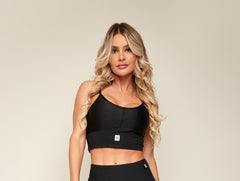 Let's Gym Cosmic Bra - Black product view
