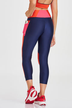 Legging Colorful With Pockets - Navy Blue additional view
