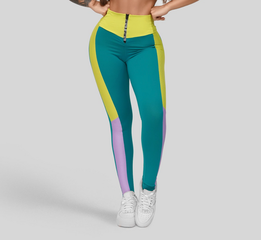 Let's Gym™ Rainbow Legging - Jade