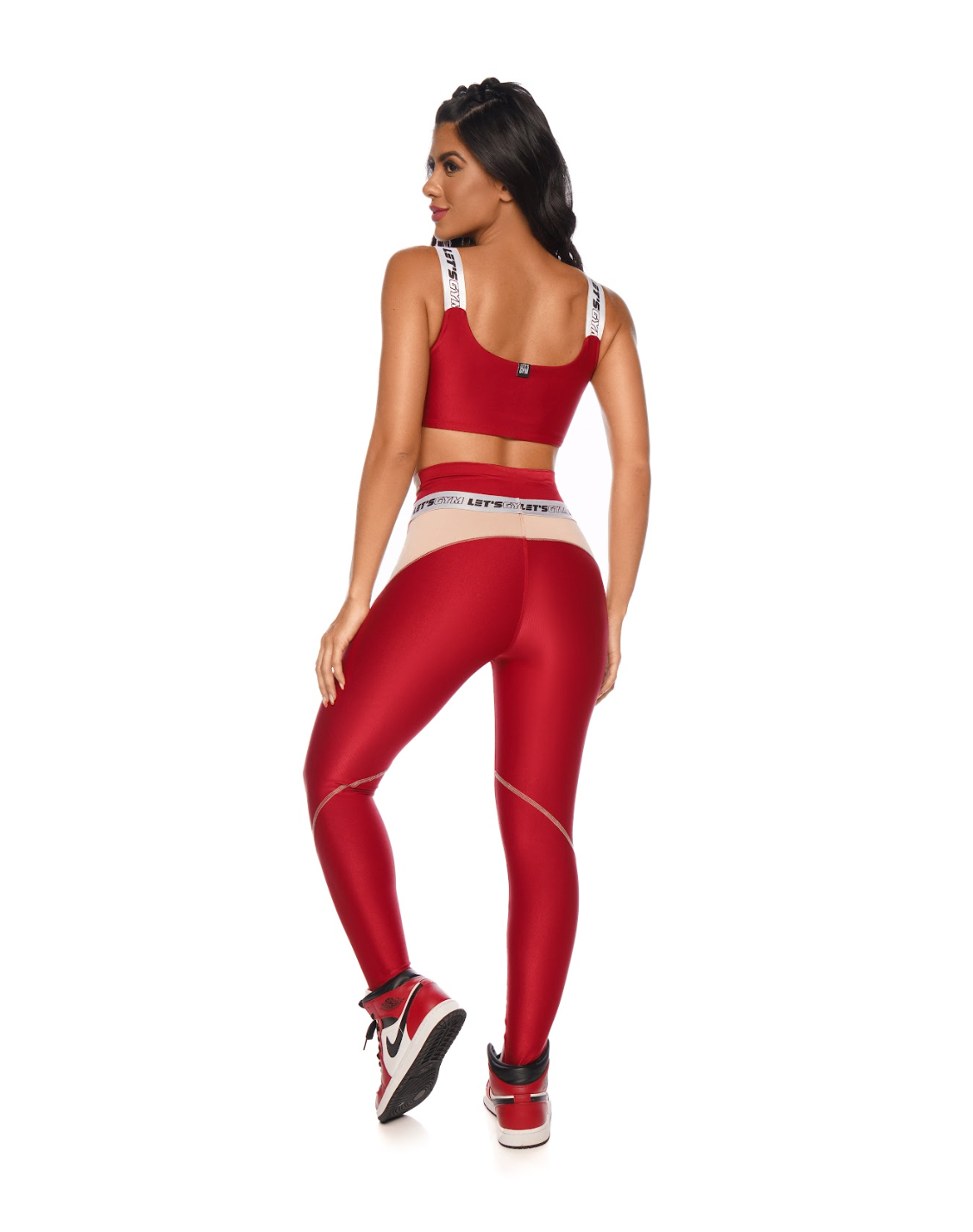 Let's Gym™ Cyber Legging - Red