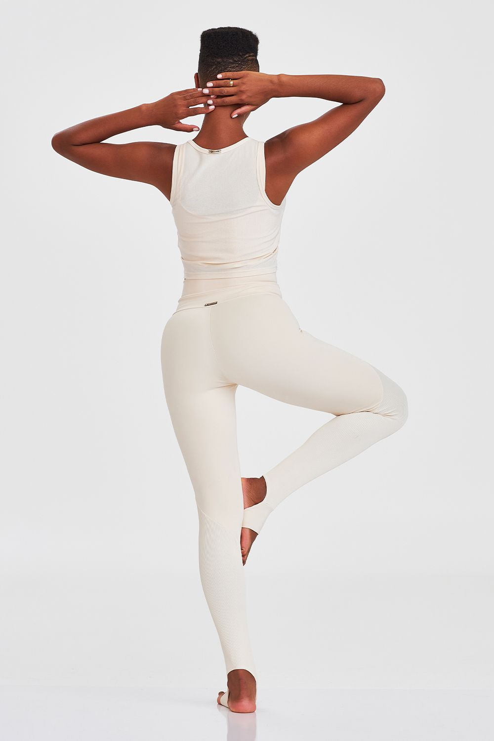 Shirt Scrunch - Off White detail view
