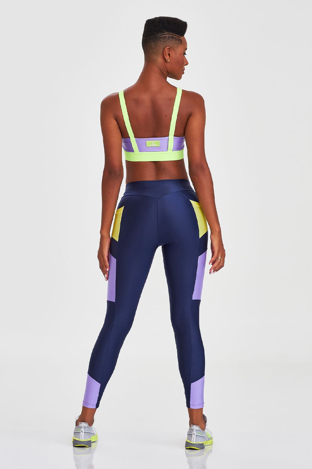 Top Atletika Neon - Navy Blue detail view