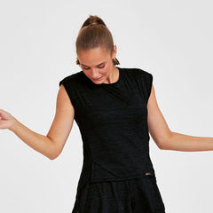 Shirt With Open Sides - Black product view